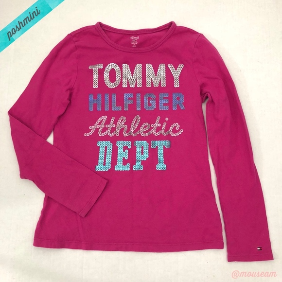 Tommy Hilfiger Other - [Tommy Hilfiger] Girls Sequin Long Sleeve Shirt